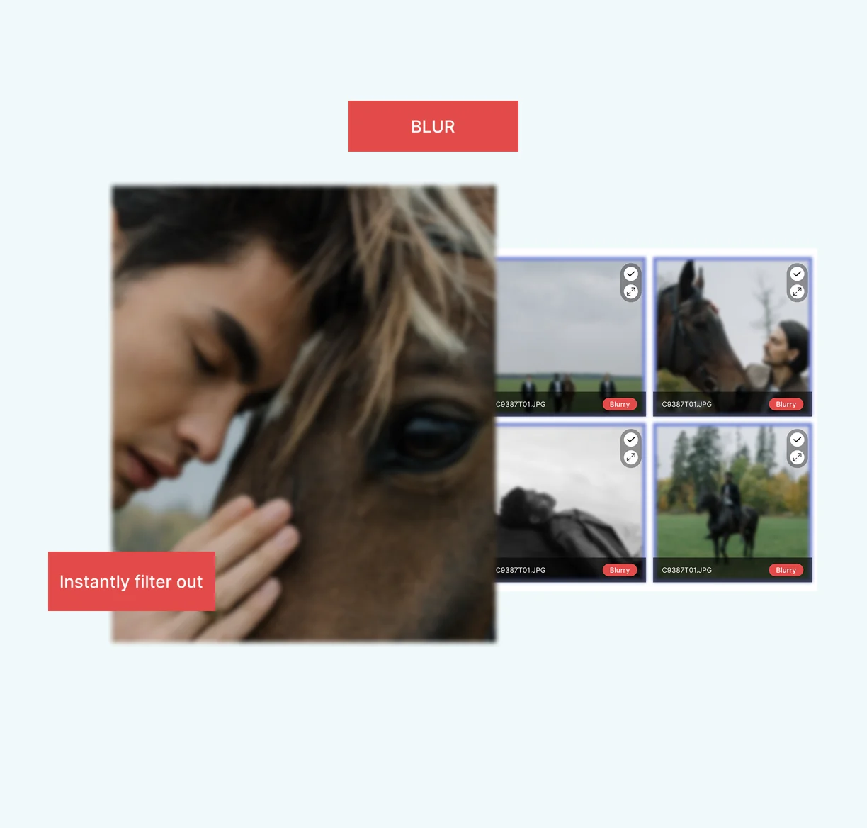 Detect blur